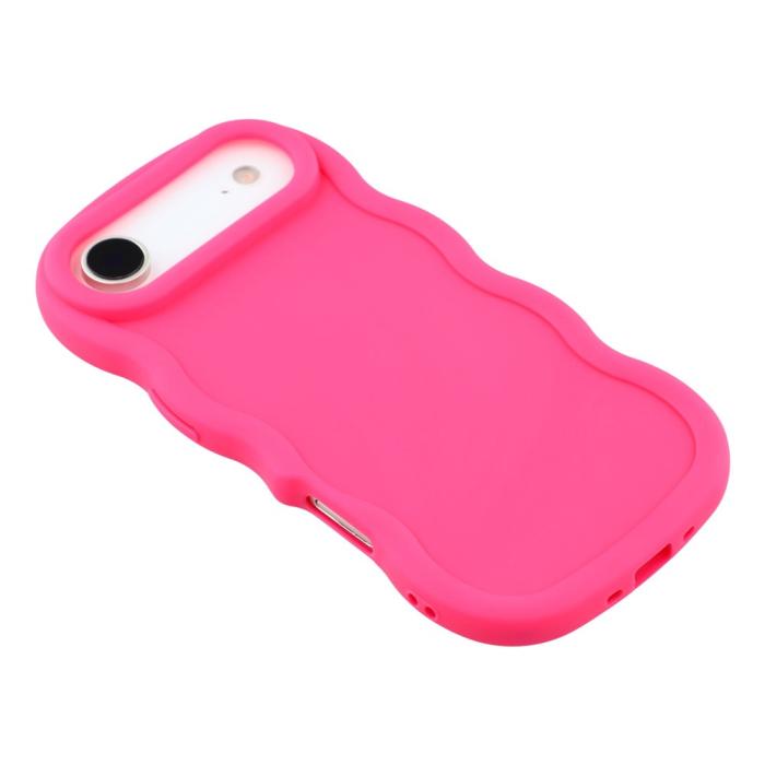 Bild 4,  iPhone Air Mobilskal Wavy Rosa - Teknikhallen.se