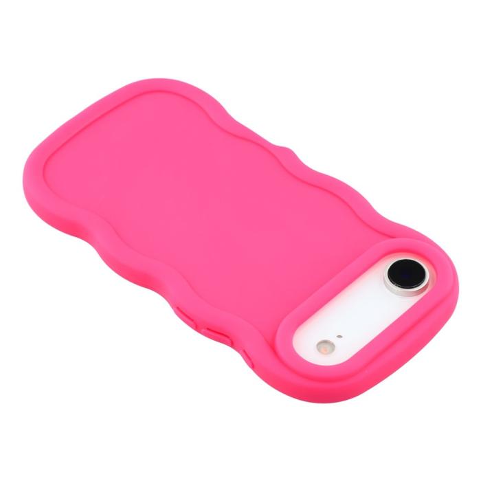 Bild 5,  iPhone Air Mobilskal Wavy Rosa - Teknikhallen.se