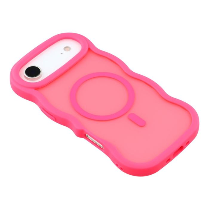 Bild 4,  iPhone Air Skal MagSafe Wavy Matt Rosa - Teknikhallen.se