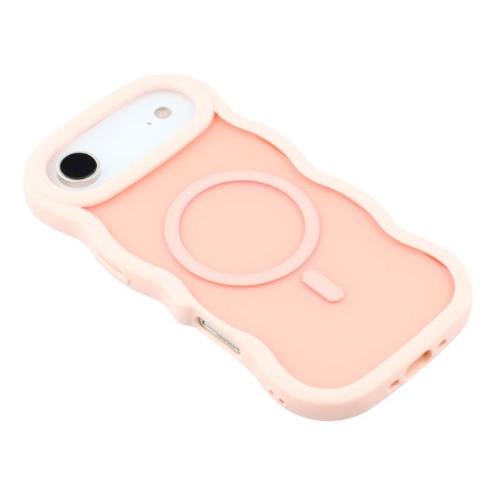 Bild 4,  iPhone Air Skal MagSafe Wavy Matt Ljus Rosa - Teknikhallen.se
