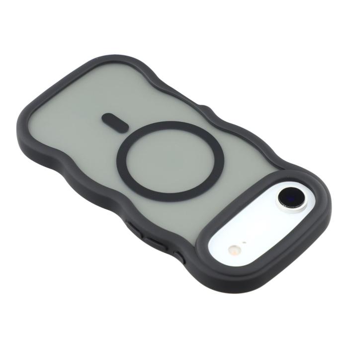 Bild 5,  iPhone Air Skal MagSafe Wavy Matt Svart - Teknikhallen.se