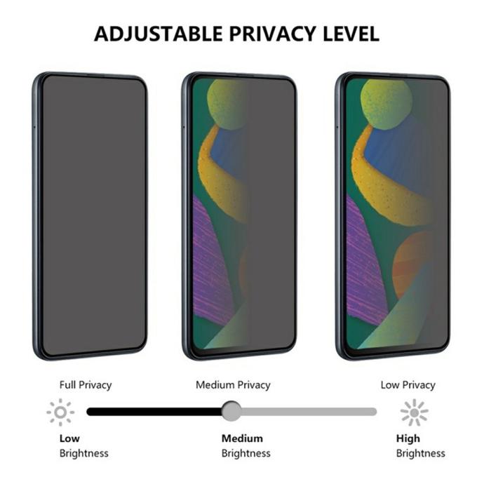 Bild 3,  Google Pixel 10 Pro Fold Skärmskydd Härdat Glas Privacy - Teknikhallen.se