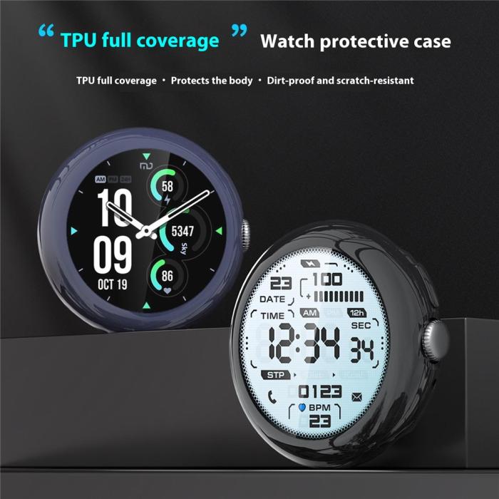 Bild 5,  Google Pixel Watch 4 41 mm Skal TPU Transparent - Teknikhallen.se