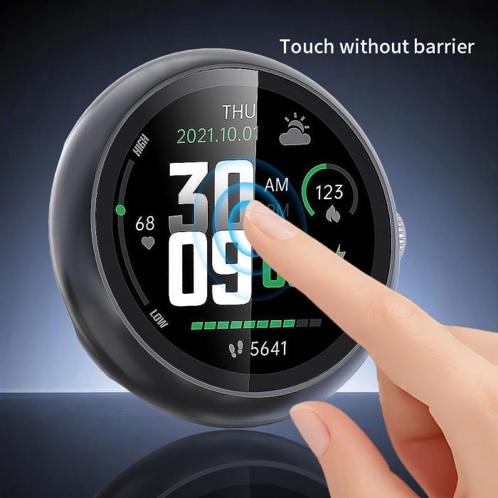 Bild 4,  Google Pixel Watch 4 45 mm Skal Härdat Glas Svart - Teknikhallen.se