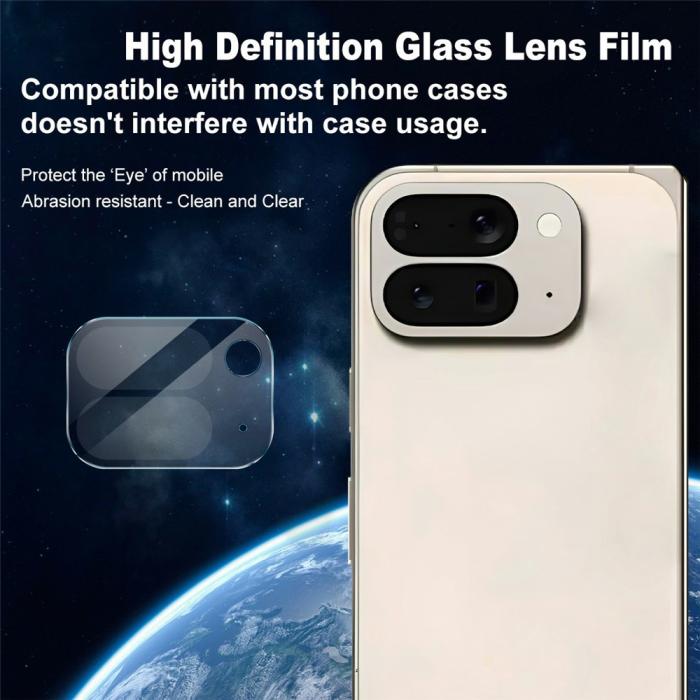 Bild 2, IMAK IMAK Google Pixel 10 Pro Fold Linsskydd Härdat Glas Transparent - Teknikhallen.se