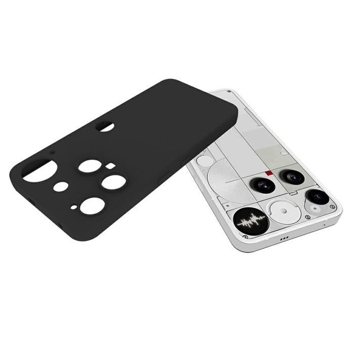 Bild 2,  Nothing Phone 3 Skal Slim TPU Svart - Teknikhallen.se