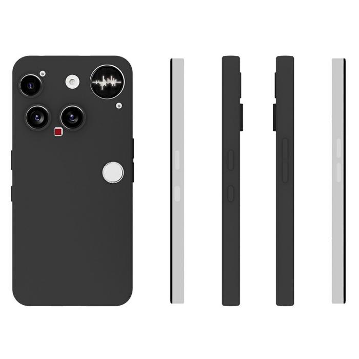Bild 5,  Nothing Phone 3 Skal Slim TPU Svart - Teknikhallen.se