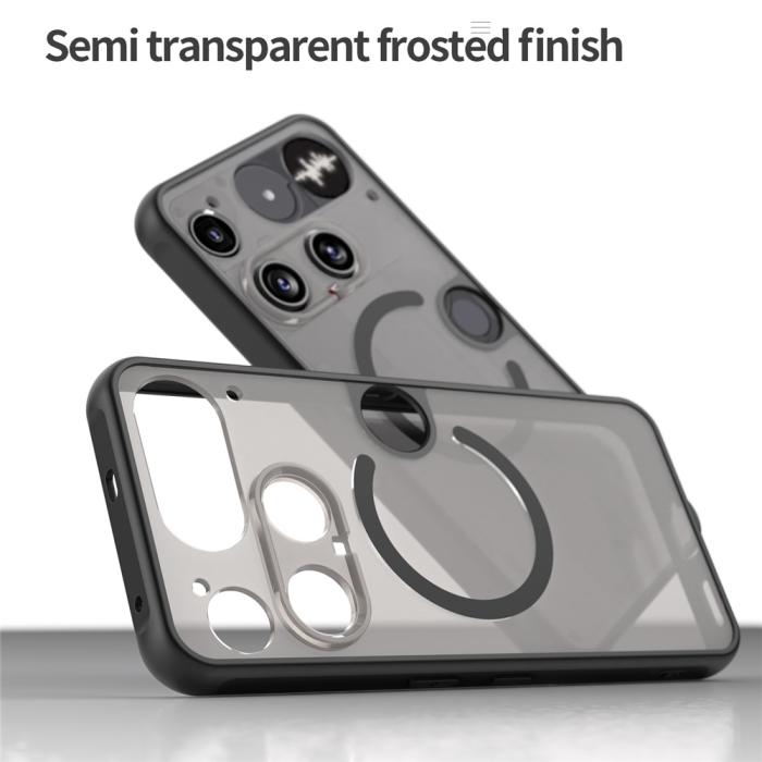 Bild 4,  Nothing Phone 3 Skal MagSafe Hybrid Svart - Teknikhallen.se
