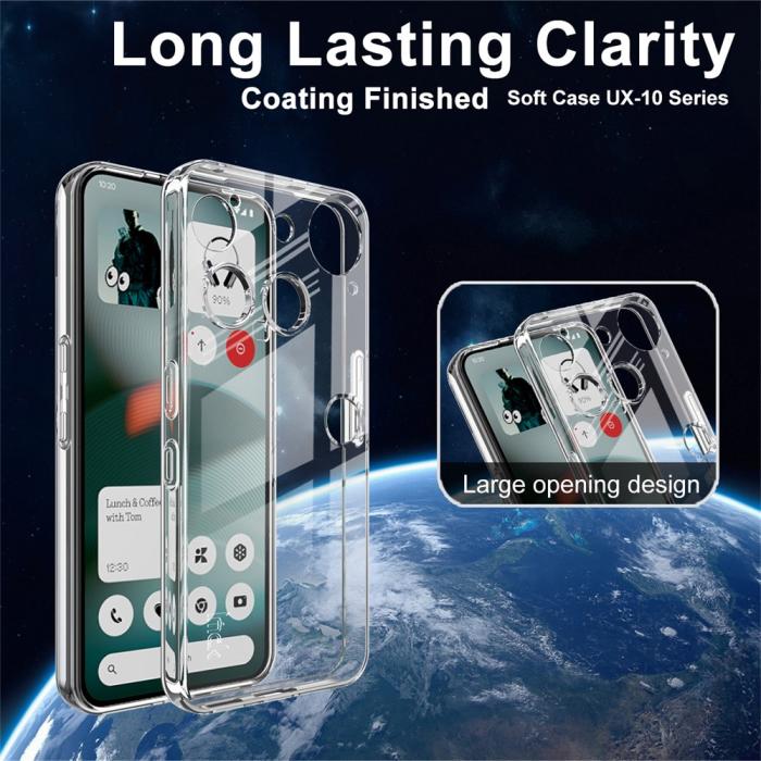 Bild 3, IMAK IMAK Nothing Phone 3 Skal Soft TPU Transparent - Teknikhallen.se