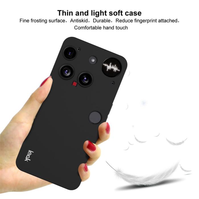 Bild 4, IMAK IMAK Nothing Phone 3 Skal Soft TPU Svart - Teknikhallen.se