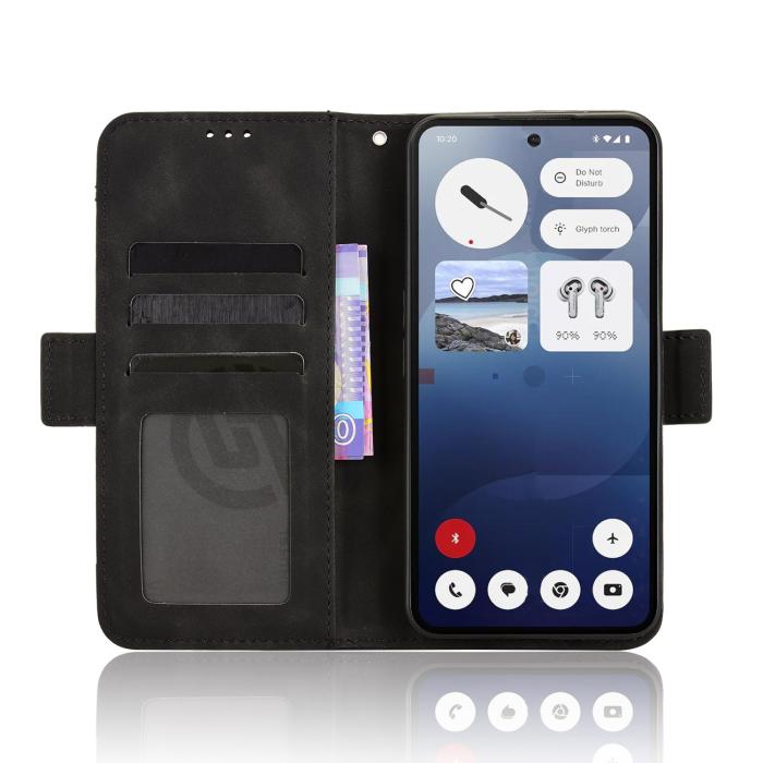Bild 6,  Nothing Phone 3 Fodral Med Avtagbart Kortfack Svart - Teknikhallen.se