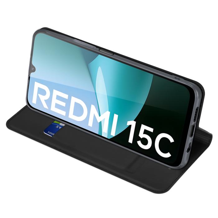 Bild 5, DUX DUCIS DUX DUCIS Xiaomi Redmi 15C Fodral Skin Pro Svart - Teknikhallen.se