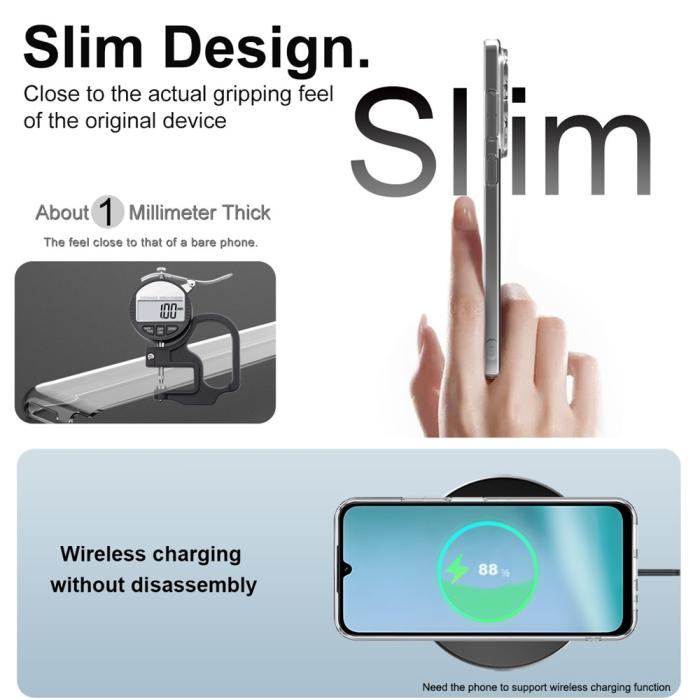 Bild 6, IMAK IMAK Xiaomi Redmi 15C Skal TPU Transparent - Teknikhallen.se