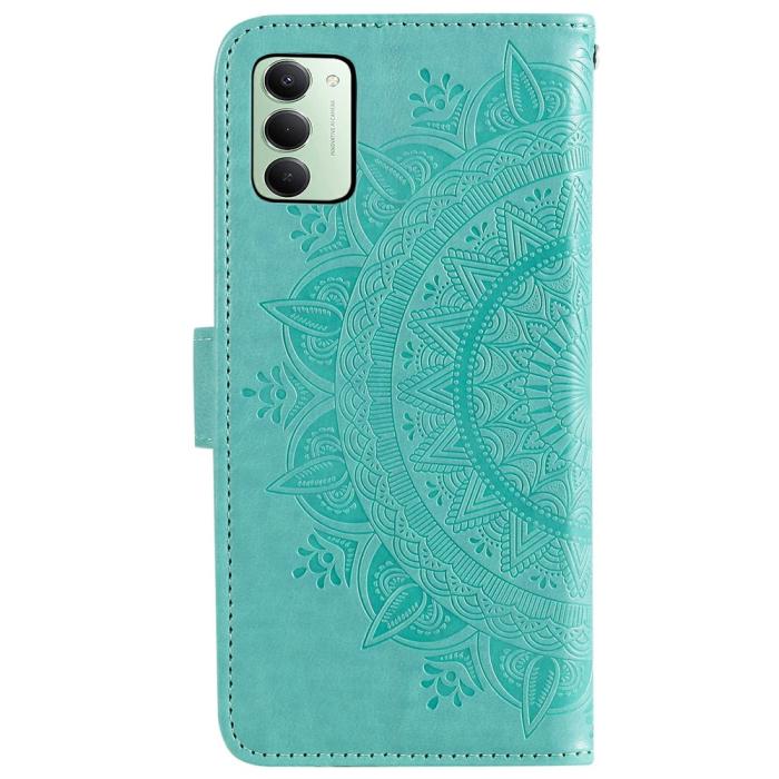 Bild 5,  Xiaomi Redmi 15 Fodral Mandala Läder Grön - Teknikhallen.se