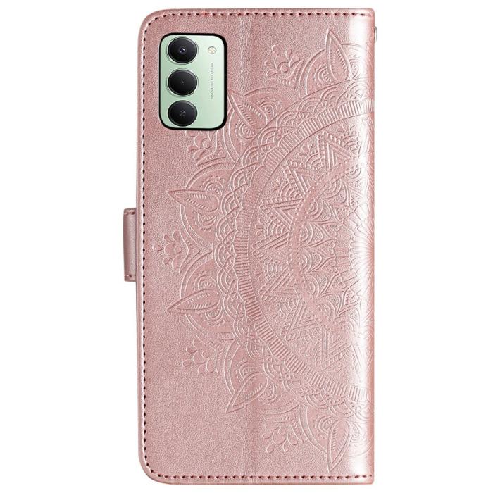 Bild 5,  Xiaomi Redmi 15 Fodral Mandala Läder Roséguld - Teknikhallen.se
