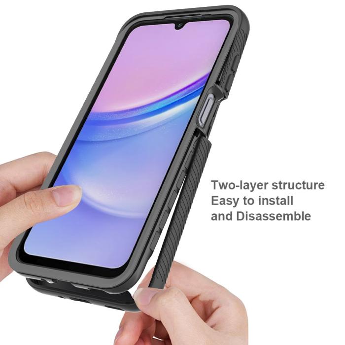 Bild 2,  Samsung Galaxy A17 Skal 360 Defense Svart - Teknikhallen.se