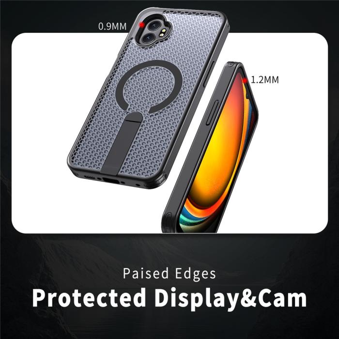Bild 4,  Samsung Galaxy Xcover 7 Pro Skal MagSafe Kickstand Svart - Teknikhallen.se