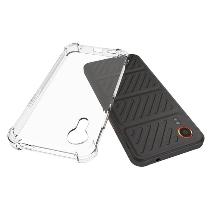 Bild 2,  Samsung Galaxy Xcover 7 Skal TPU Shockproof Transparent - Teknikhallen.se