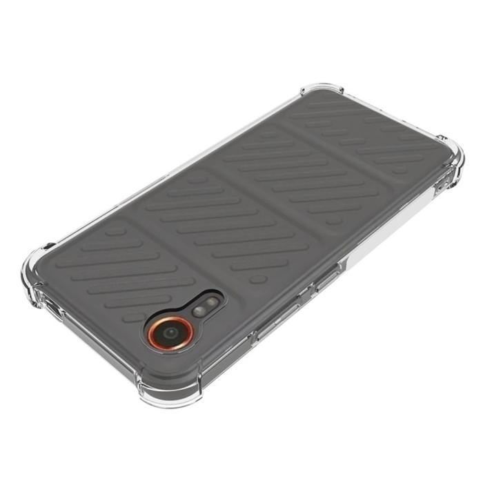 Bild 3,  Samsung Galaxy Xcover 7 Skal TPU Shockproof Transparent - Teknikhallen.se