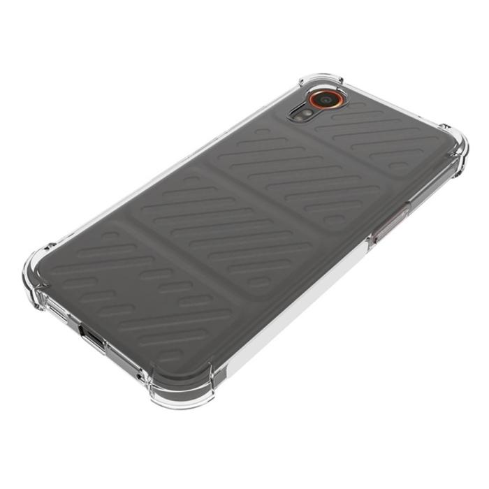 Bild 4,  Samsung Galaxy Xcover 7 Skal TPU Shockproof Transparent - Teknikhallen.se