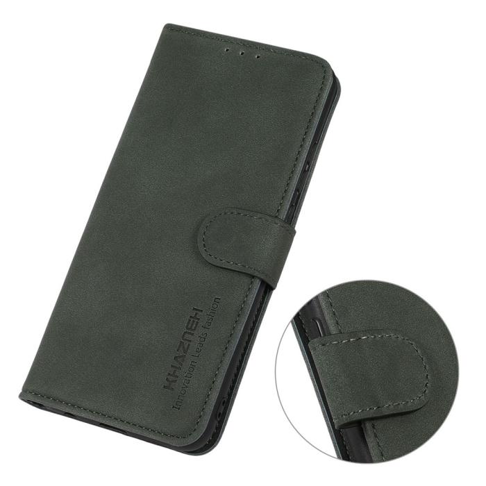 Bild 5, KHAZNEH KHAZNEH Samsung Galaxy Xcover 7 Fodral Läder Grön - Teknikhallen.se