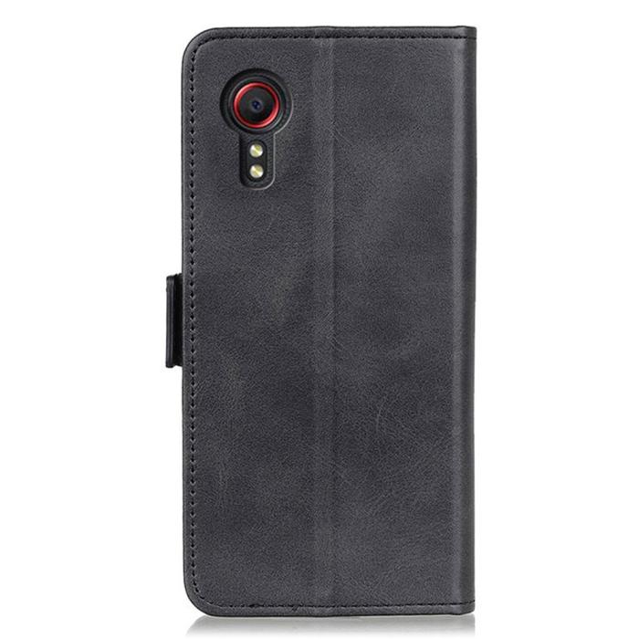 Bild 6,  Samsung Galaxy Xcover 7 Fodral Läder Svart - Teknikhallen.se