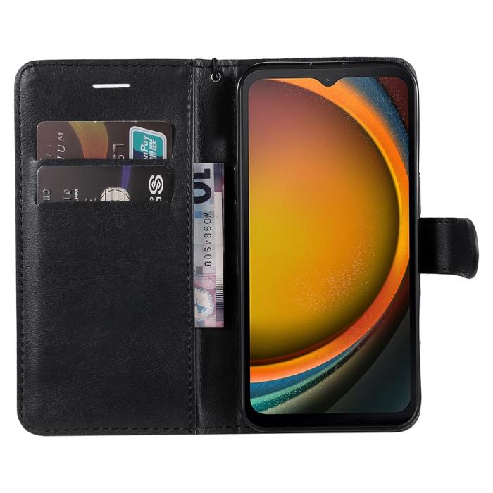 Bild 2,  Samsung Galaxy Xcover 7 Fodral Läder Svart - Teknikhallen.se