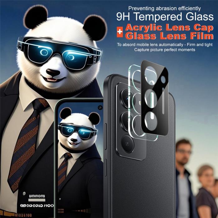Bild 4, IMAK IMAK Xiaomi Redmi 15 Linsskydd Härdat Glas Svart - Teknikhallen.se