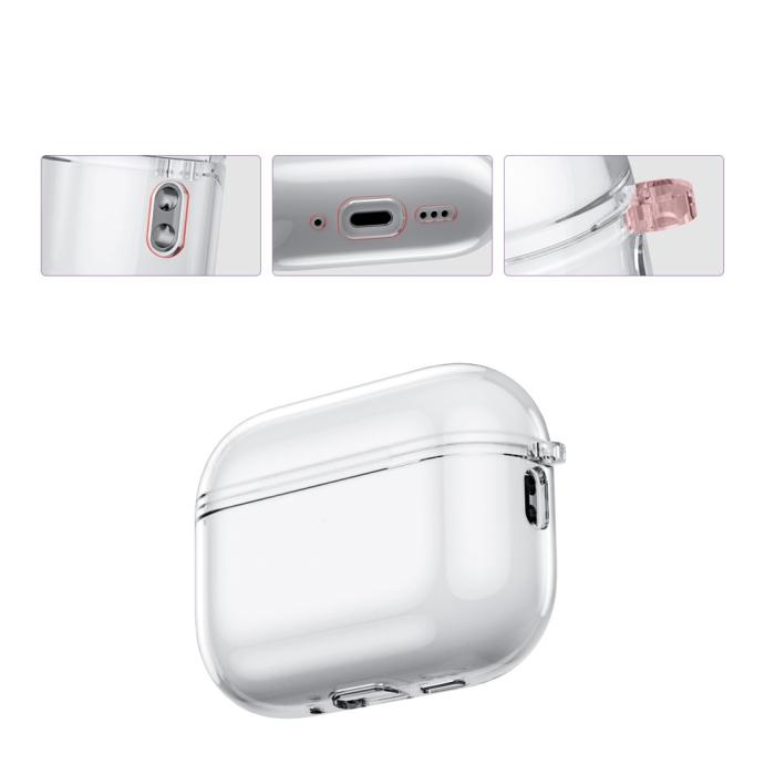 Bild 2,  AirPods Pro 3 Skal TPU Lila - Teknikhallen.se