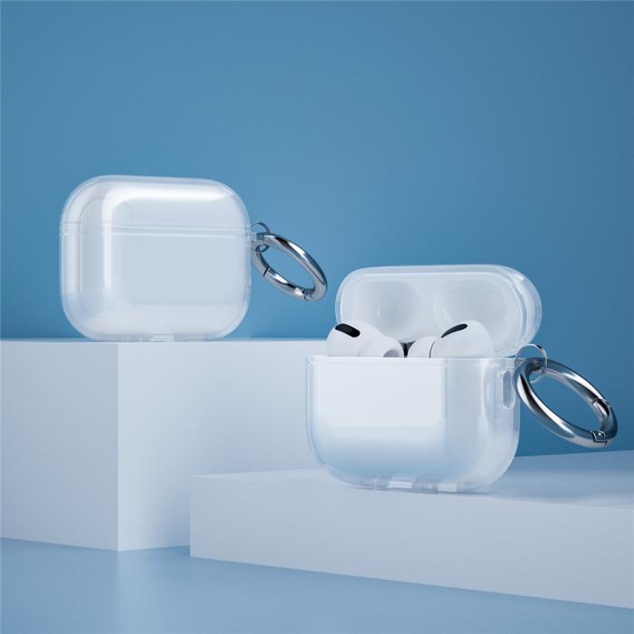 Bild 4,  AirPods Pro 3 Skal TPU Blå - Teknikhallen.se