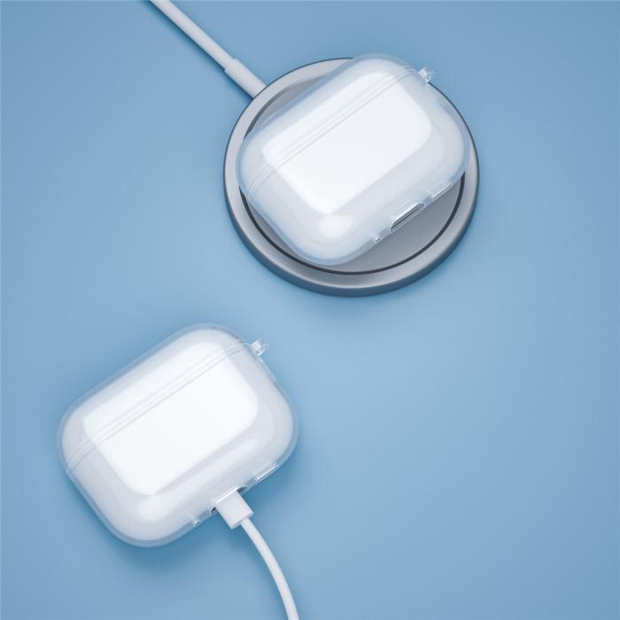 Bild 6,  AirPods Pro 3 Skal TPU Transparent Glitter - Teknikhallen.se