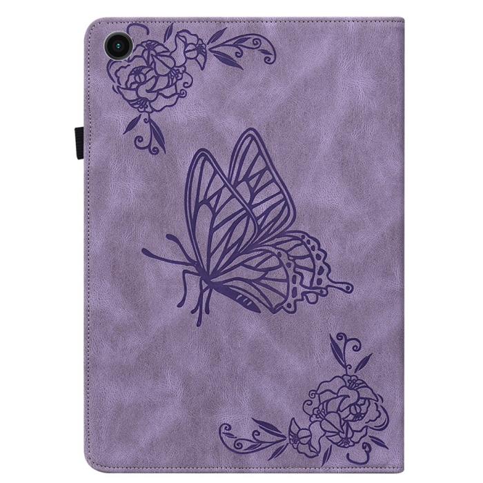 Bild 5,  Samsung Galaxy Tab A11 Plus Fodral Butterfly Flower Lila - Teknikhallen.se