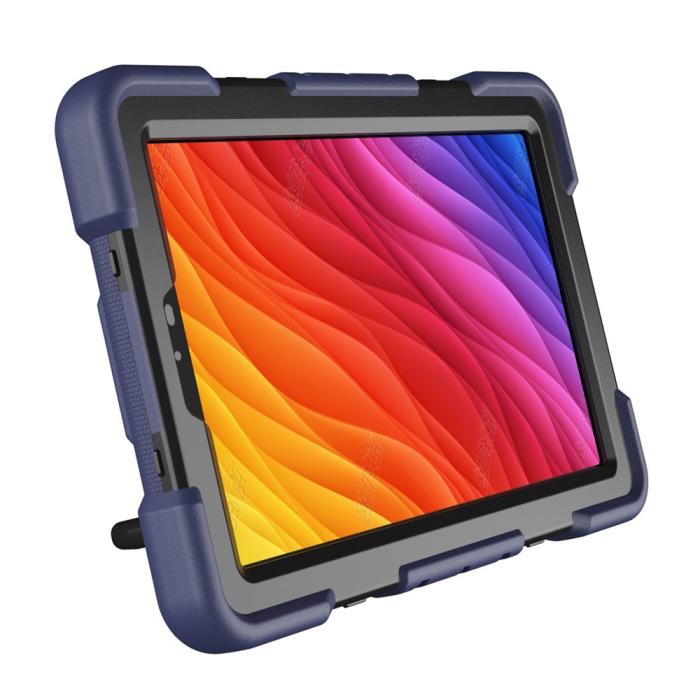 Bild 5,  Galaxy Tab A11 Skal Kickstand Shockproof Mörk Blå / Svart - Teknikhallen.se