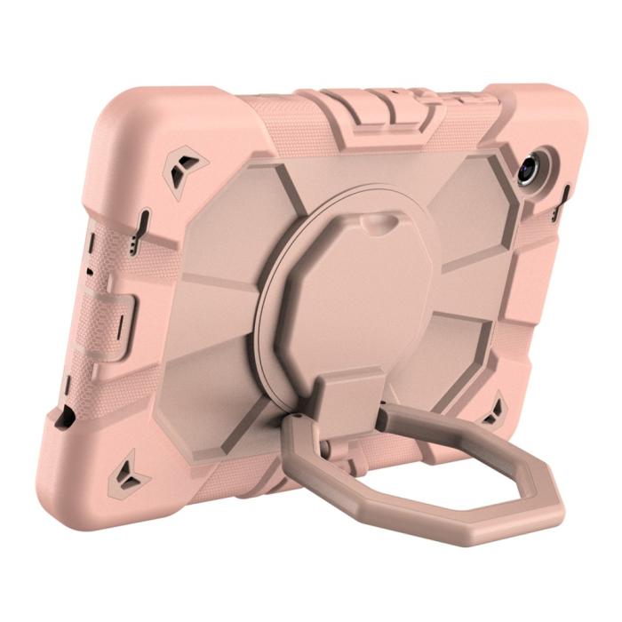 Bild 2,  Galaxy Tab A11 Skal Kickstand Shockproof Rosa - Teknikhallen.se