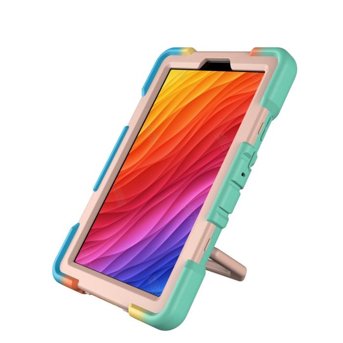 Bild 5,  Galaxy Tab A11 Plus Skal Kickstand Shockproof Rainbow - Teknikhallen.se