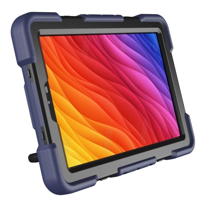 Bild 2,  Galaxy Tab A11 Plus Skal Kickstand Shockproof Mörk Blå / Svart - Teknikhallen.se