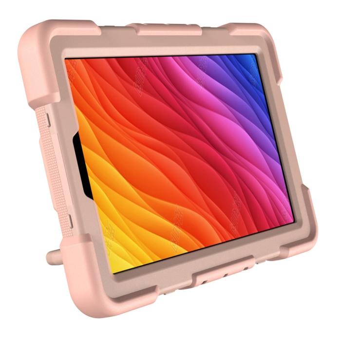Bild 2,  Galaxy Tab A11 Plus Skal Kickstand Shockproof Rosa - Teknikhallen.se