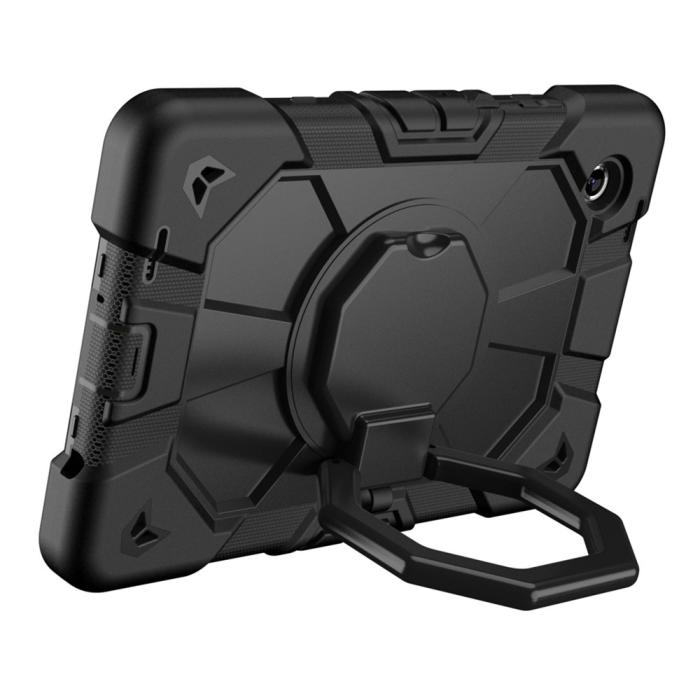 Bild 3,  Galaxy Tab A11 Plus Skal Kickstand Shockproof Svart - Teknikhallen.se