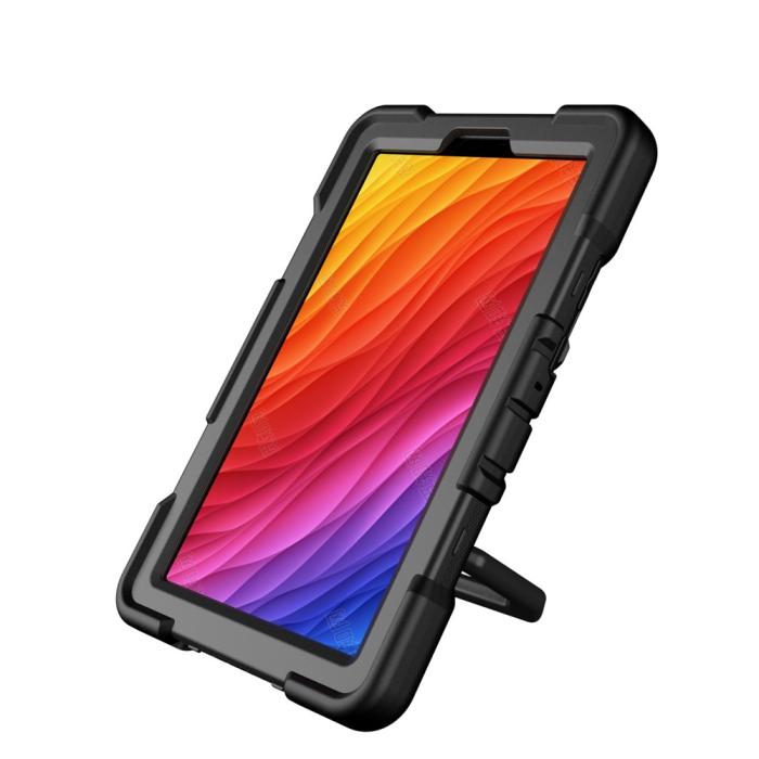 Bild 5,  Galaxy Tab A11 Plus Skal Kickstand Shockproof Svart - Teknikhallen.se