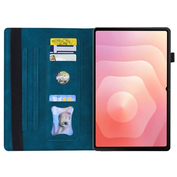 Bild 2,  Samsung Galaxy Tab S11 Ultra Fodral Med Frontficka Blå - Teknikhallen.se