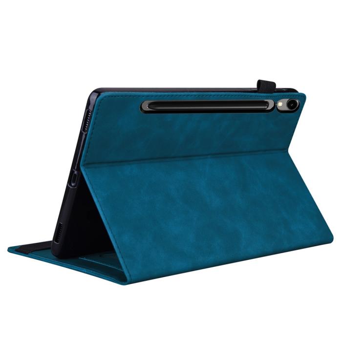 Bild 4,  Samsung Galaxy Tab S11 Ultra Fodral Med Frontficka Blå - Teknikhallen.se