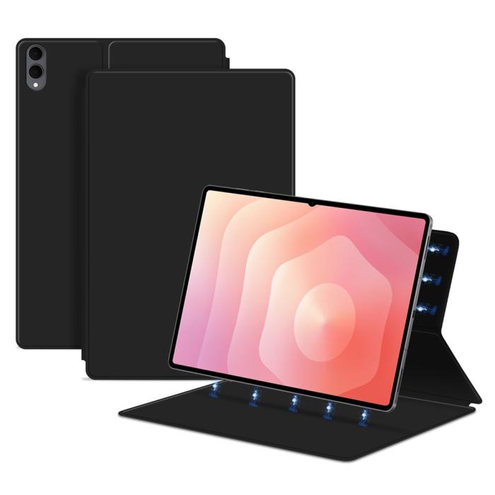 Bild 2,  Samsung Galaxy Tab S11 Ultra Fodral Magnetiskt Svart - Teknikhallen.se