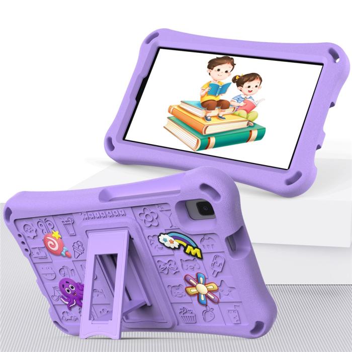 Bild 2,  Galaxy Tab A11 / A9 / A7 Lite / A 8.0 Skal EVA Kickstand Lila - Teknikhallen.se