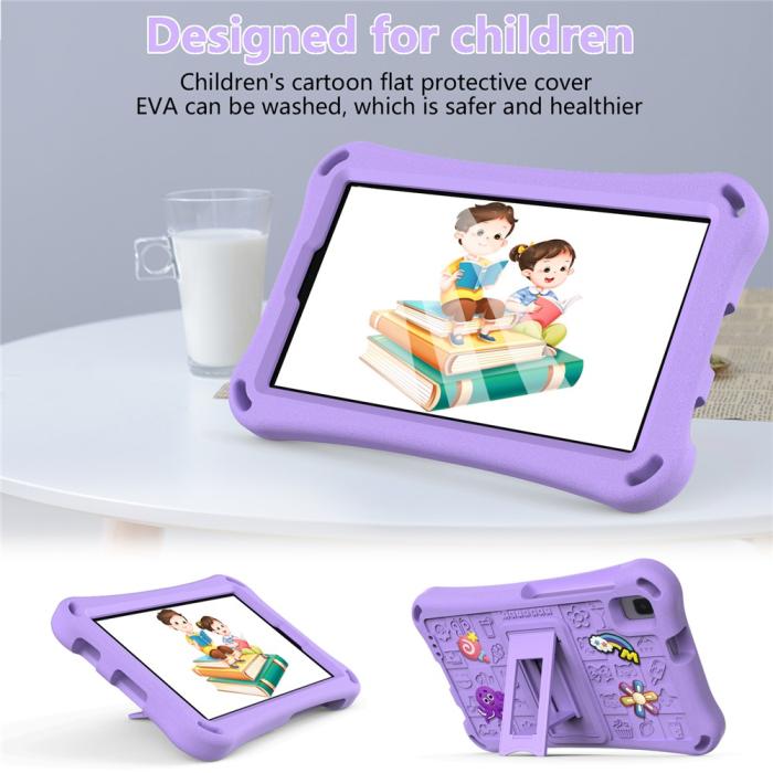 Bild 3,  Galaxy Tab A11 / A9 / A7 Lite / A 8.0 Skal EVA Kickstand Lila - Teknikhallen.se