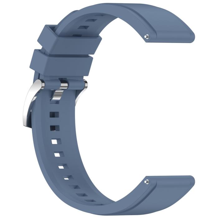 Bild 4,  Klockarmband 22 mm Quick Release Silikon Blå - Teknikhallen.se