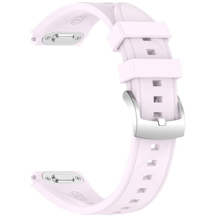 Bild 2,  Huawei Watch GT 6/5/4 41 mm/5 Pro 42 mm Armband Silikon Lila - Teknikhallen.se