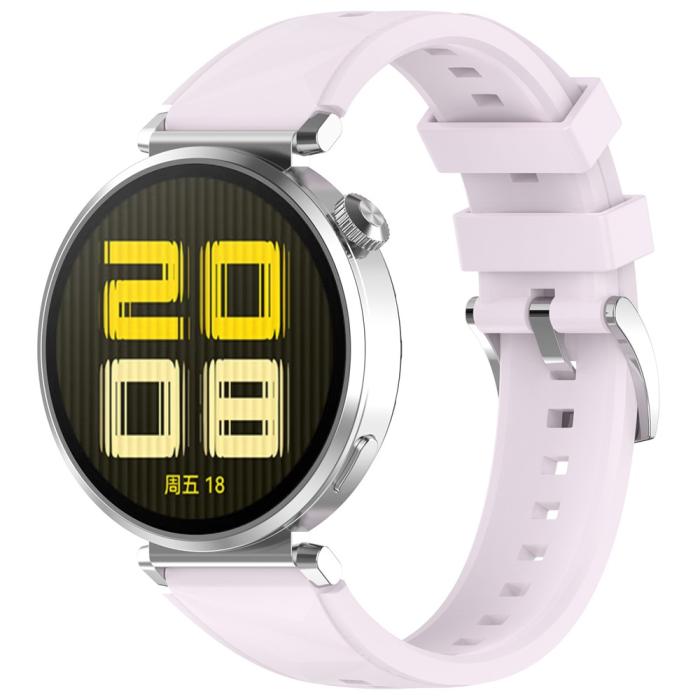 Bild 3,  Huawei Watch GT 6/5/4 41 mm/5 Pro 42 mm Armband Silikon Lila - Teknikhallen.se
