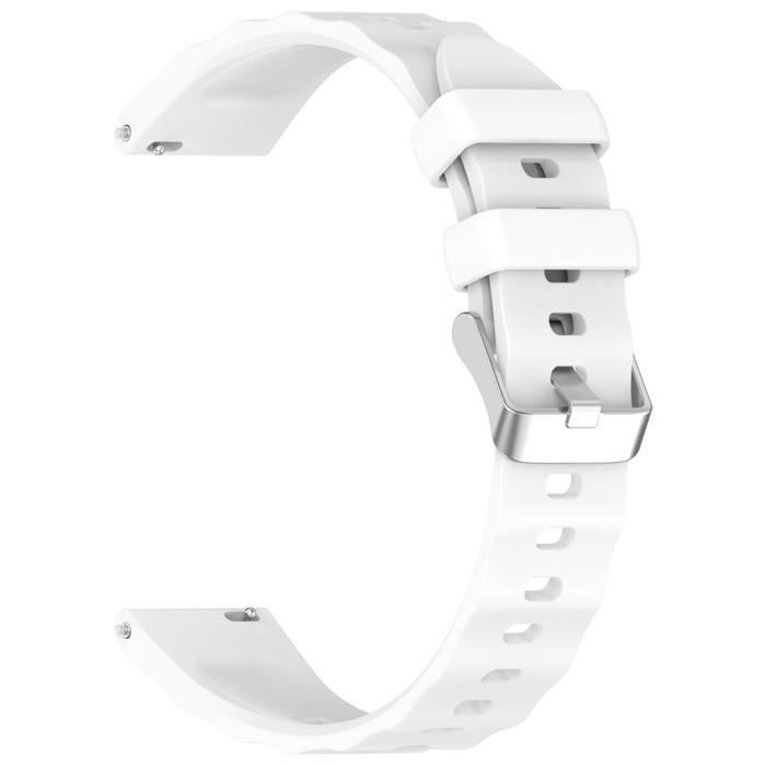 Bild 2,  Huawei Watch GT 6 41 mm / 5 Pro 42 mm Armband Silikon Vit - Teknikhallen.se