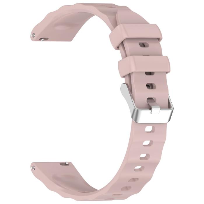 Bild 2,  Huawei Watch GT 6 41 mm / 5 Pro 42 mm Armband Silikon Rosa - Teknikhallen.se