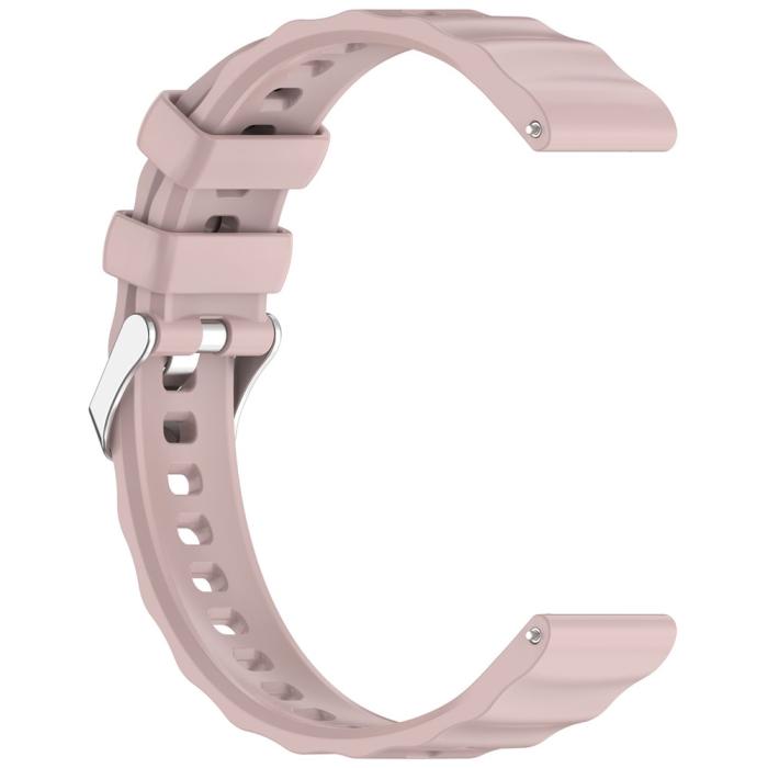 Bild 3,  Huawei Watch GT 6 41 mm / 5 Pro 42 mm Armband Silikon Rosa - Teknikhallen.se